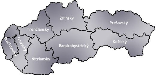 Slovensko mapa