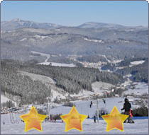 lyžovanie 3 hviezdičky obrázok
