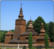 Drevený kostol Potoky obrázok