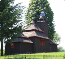 Drevený kostol Šemetkovce obrázok