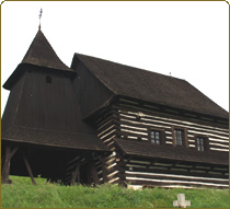 Drevený kostol Brežany - obrázok