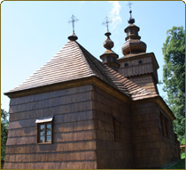 Drevený kostol Frička - obrázok
