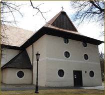 Drevený kostol Kežmarok - obrázok