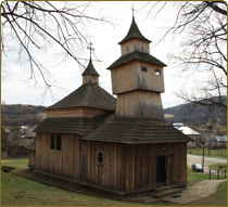 Drevený kostol Kožany - obrázok