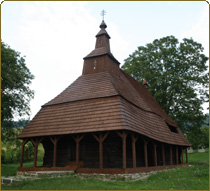 Drevený kostol Topoľa - obrázok