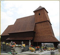 Drevený kostol Trnové - obrázok