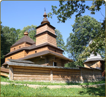 Drevený kostol Zboj - obrázok