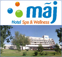 Hotel Máj - logo a obrázok